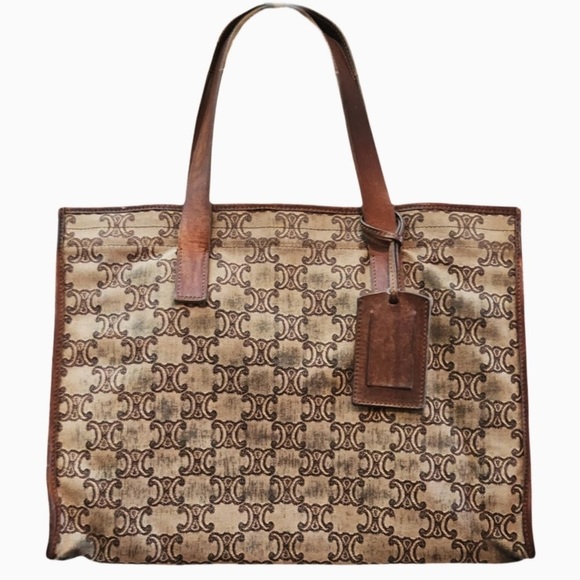Vintage Celine Monogram Tote Bag - Picture 1 of 9